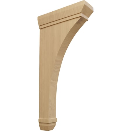 Ekena Millwork 2 1/4"W x 7"D x 14"H Stockport Bracket, Cherry BKT02X07X14STCH